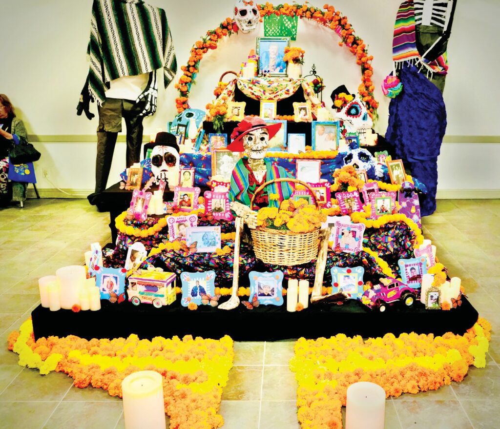 Dia de los Muertos offers moving altars