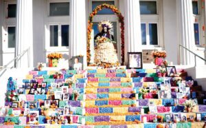 Dia de Los Muertos Altar engages local residents