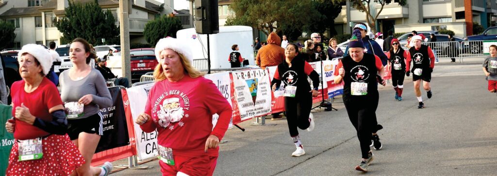 Santa to the Sea tests skills & endurance