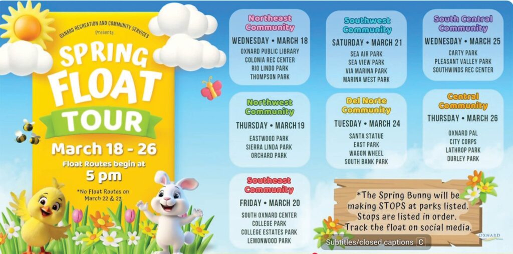 Big Spring Coming To Oxnard