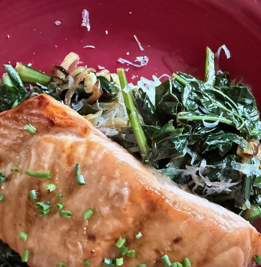 Sautéed kale