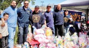 Car Community collects Easter Baskets