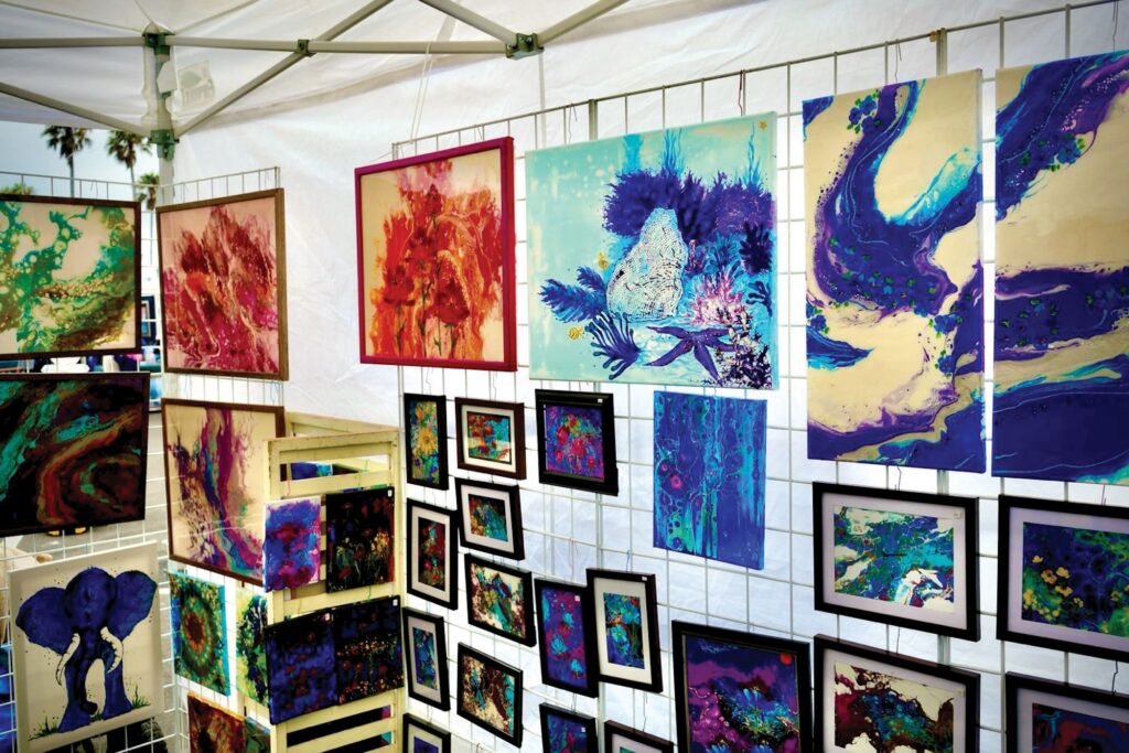 Sunday Art Show is beauty on display
