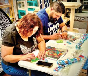 Diamond Painting Benefits Cats