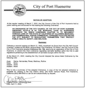 City of Port Hueneme