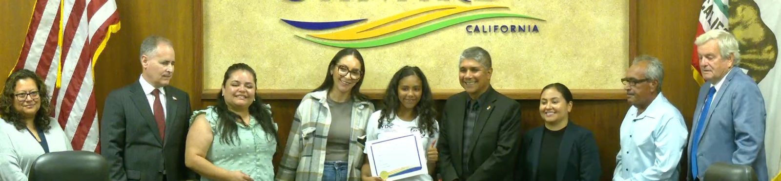 Jasmine Britt Honored by Council